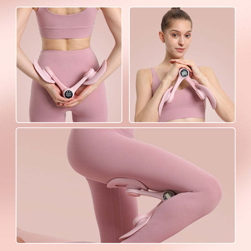 Adjustable Ergonomic Thigh Trainer With Lcd Display Counter - KISA Store