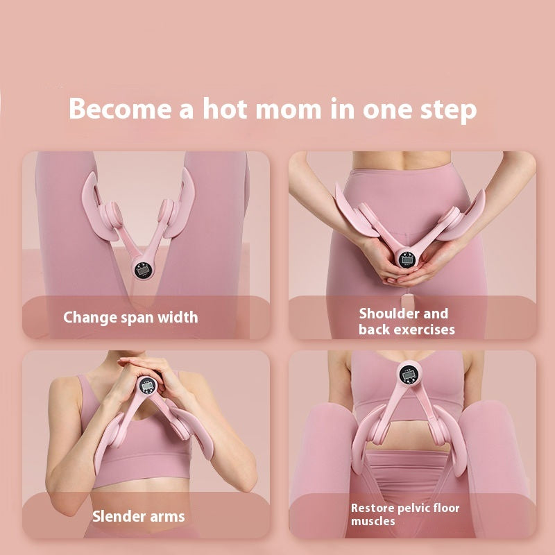 Adjustable Ergonomic Thigh Trainer With Lcd Display Counter - KISA Store