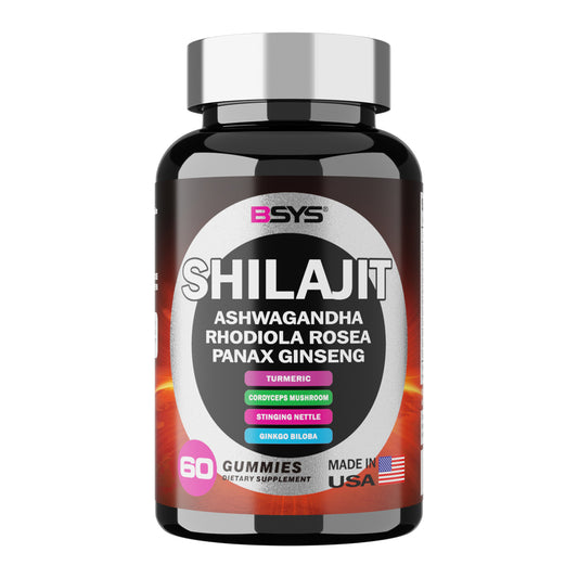 BSYS 8 EN 1 GÉLULES DE SHILAJIT 60'S