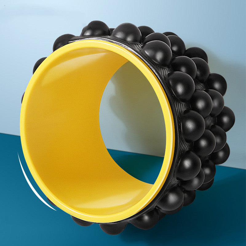 D Floating Point Yoga Back Wheel Equipment - KISA Store