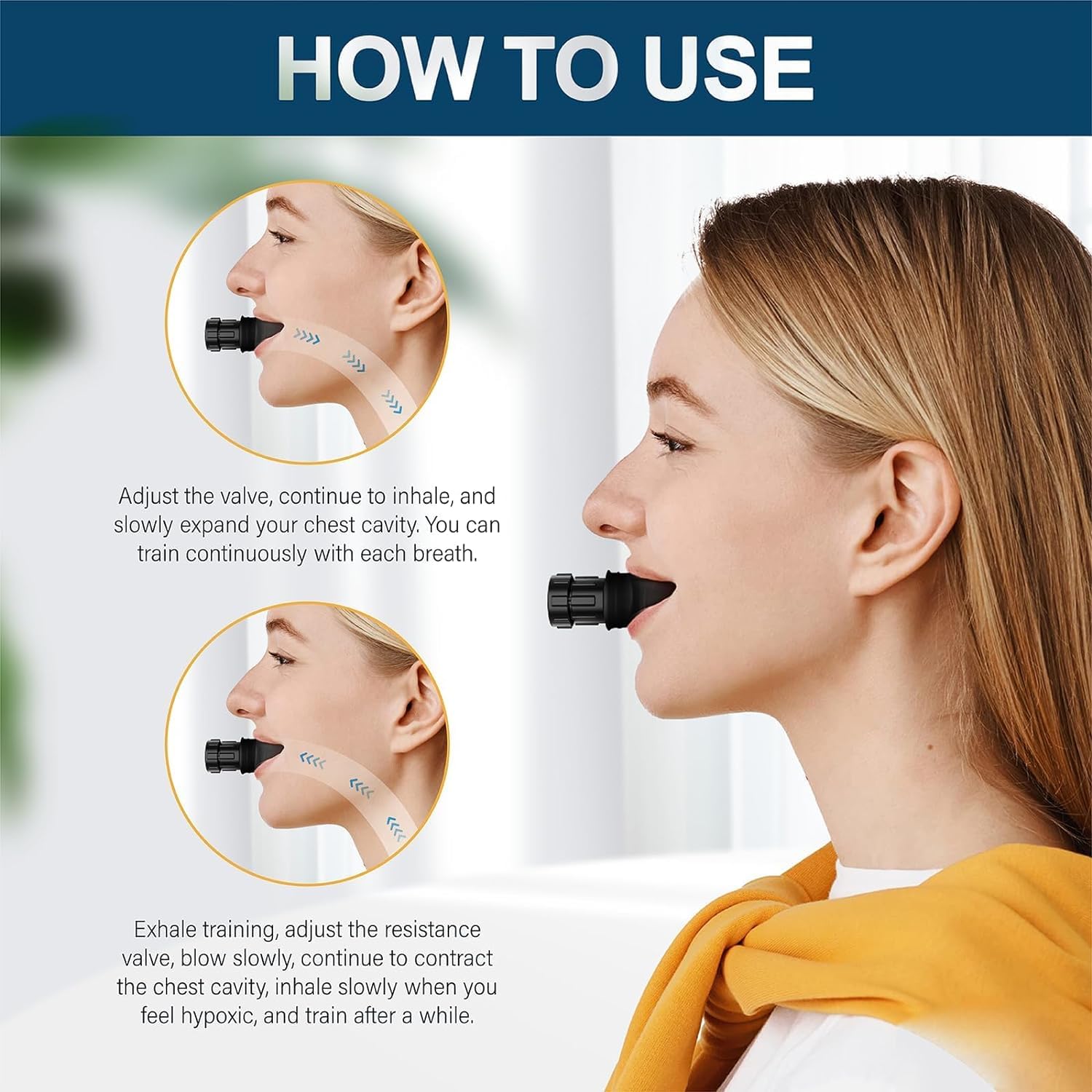 Portable Mini Breathing Trainer - KISA Store