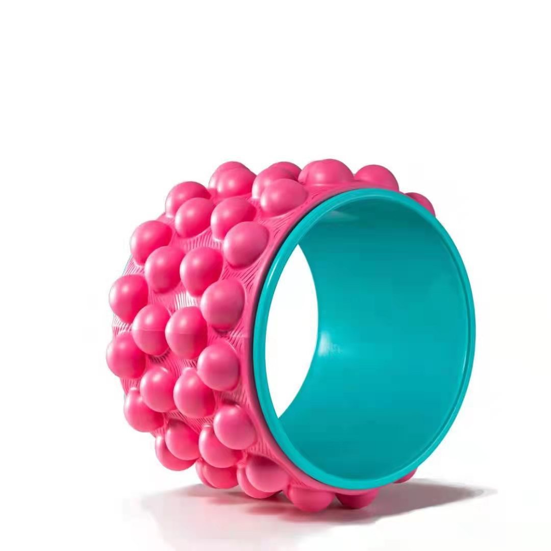 D Floating Point Yoga Back Wheel Equipment - KISA Store